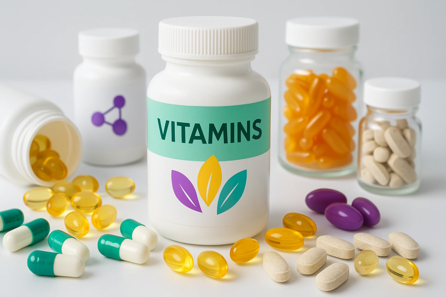 Vitamins & Supplements for daily wellness